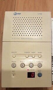 atampt answering machine model 1710 Reader