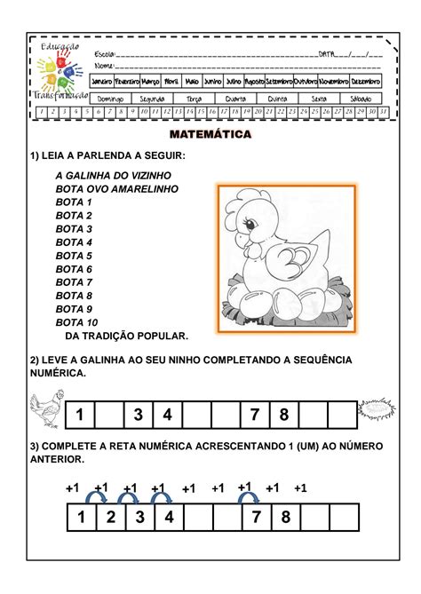 atividades para o 1 ano do ensino fundamental