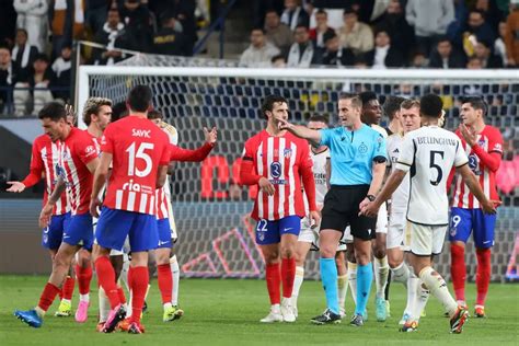 atlético madrid vs real madrid lineups