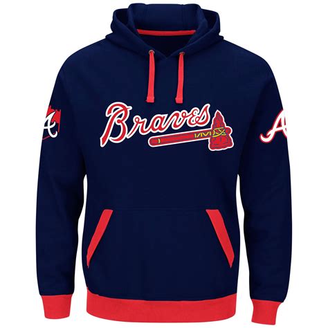 atlanta braves men's sweatshirt