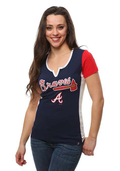 atlanta braves shirt women