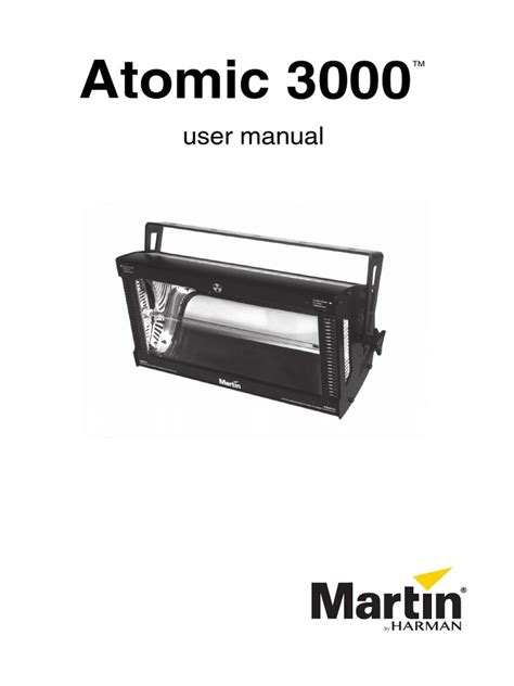 atomic 3000 dmx user manual Doc