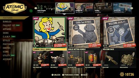 atomic shop fallout 76