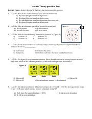 atomic theory practice test Reader