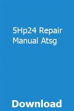 atsg zf5hp19fl service guide PDF