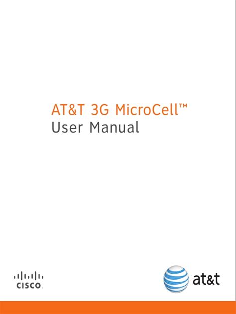 att microcell user manual Doc