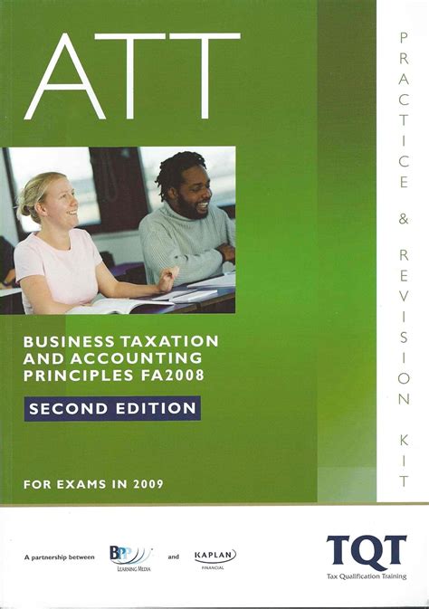 att paper 2 business taxation and accounting PDF