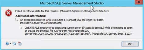 Attach Sql Mdf Error Full Catalog Text