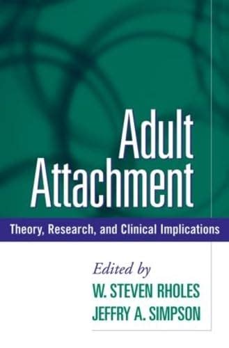 attachment theory and research in clinical work with adults PDF