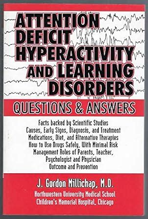 attention deficit hyperactivity and learning disorders questions and answers PDF