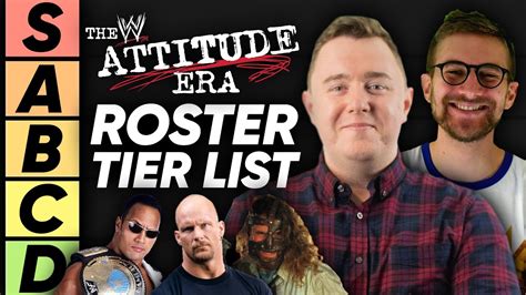 attitude era list in order