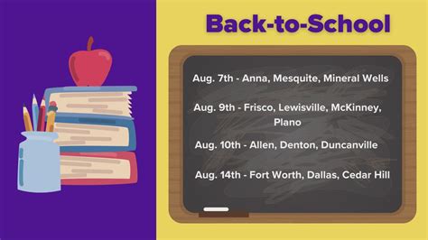 attractions to see after school year starts