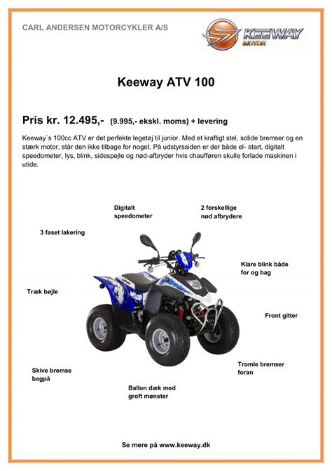 atv keeway 100 manual pdf Kindle Editon