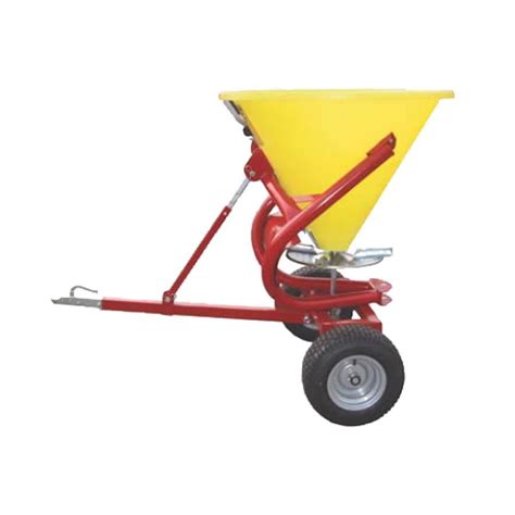 atv pull behind fertilizer spreader