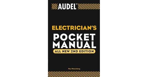 audel electrician s pocket manual Ebook PDF