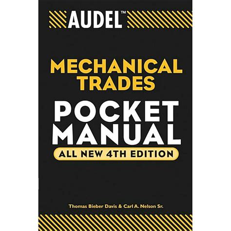 audel mechanical trades pocket manual Epub
