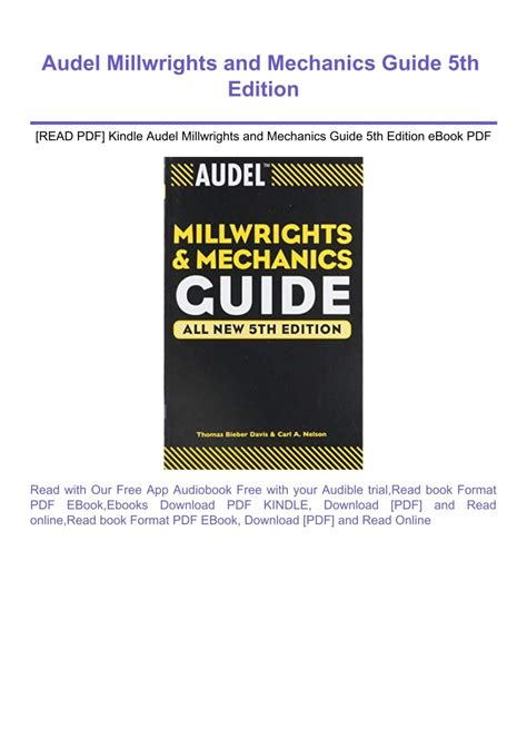 audel mechanics guide pdf Reader