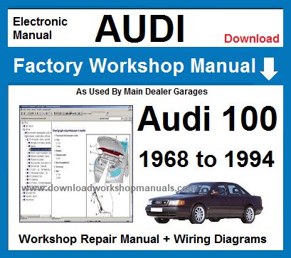 audi 100 service manual PDF