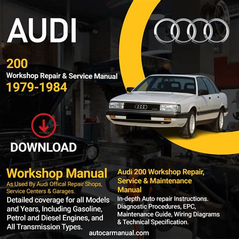 audi 200 work manual PDF