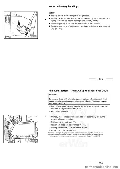 audi a3 1999 manual PDF