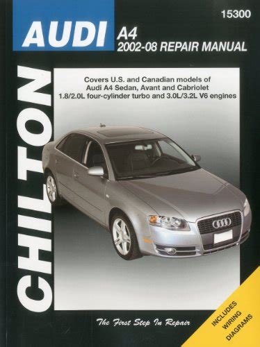 audi a4 2002 2008 chiltons total car care repair manual Kindle Editon