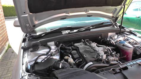 audi a4 engine seized how to remove