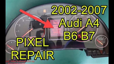 audi a4 pixel repair Reader