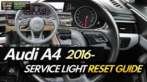 audi a4 service interval reset Doc