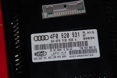 audi a6 4f codes Reader