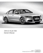 audi a6 manual 2012 Reader