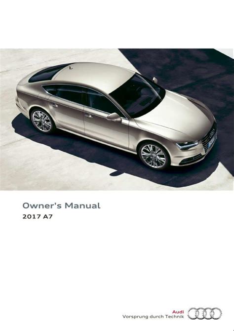 audi a7 owner manual Epub