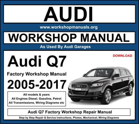 audi q7 owners manual pdf Reader
