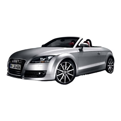 audi tt roadster user guide PDF