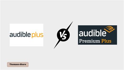 Audible Plus Vs Premium Plus Catalog