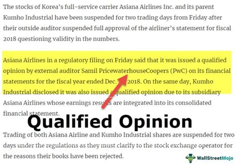 audit report examples qualified opinion PDF