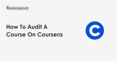 auditing a course