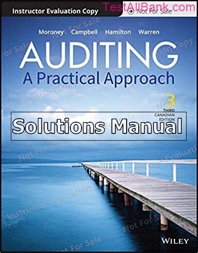 auditing a practical approach moroney solutions Reader