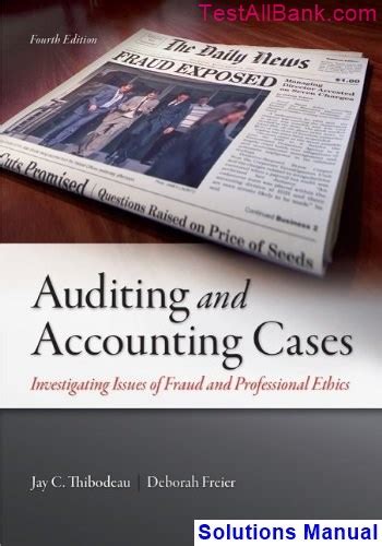 auditing accounting cases 4th edition Reader