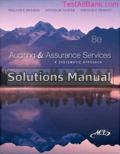 auditing and assurance services 8e solutions Epub