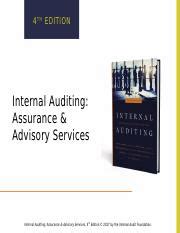 auditing and assurance services chapter 6 Reader