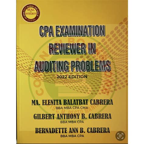 auditing problem cabrera pdf Kindle Editon