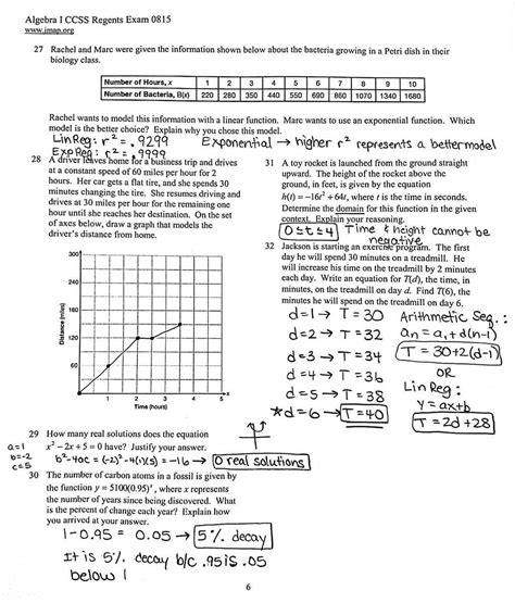 august 2010 algebra regents answers explained Reader