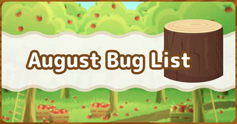 august bugs acnh