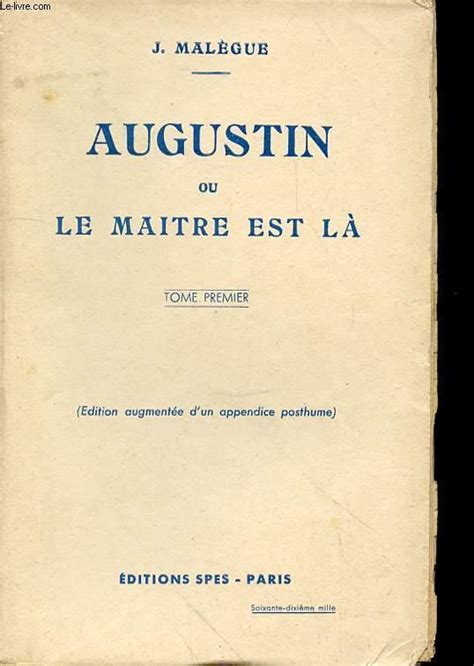 augustin ou ma tre est l ebook Doc