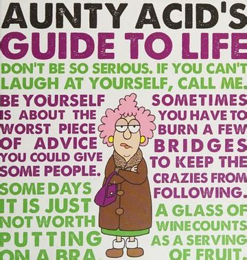 aunty acids guide to life Reader