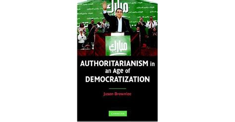 authoritarianism in an age of democratization PDF
