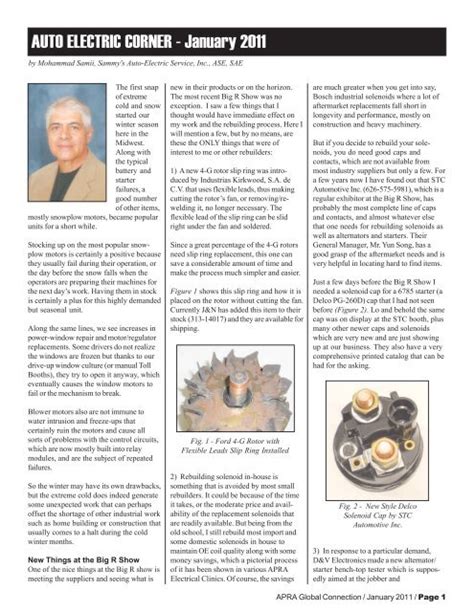 auto electric corner february 2011 Kindle Editon