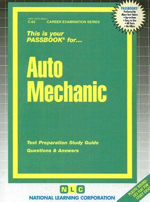 auto mechanic test preparation study guide Epub
