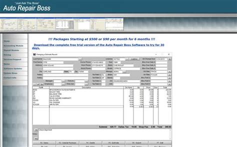 auto repair boss software Doc