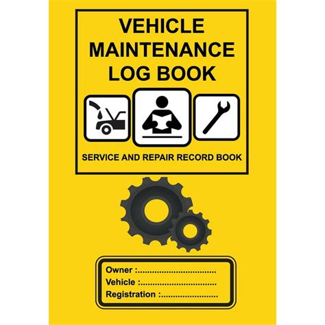 auto repair log book PDF
